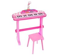 Clavier musical avec microphone rose simba toy Rose G