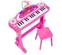 Clavier musical avec microphone rose simba toy Rose G