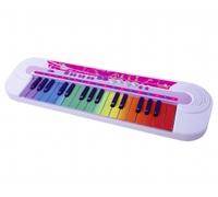 Simba Clavier My Music World Girls — 32 touches, 8 démos, 6 rythmes, 45 x 13 cm, dès 3 ans