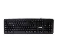 Nilox Clavier NXKBE000002 QWERTY espagnol Noir