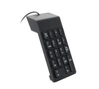 Clavier numérique à 18 touches avec pavé numérique à réponse rapide et ergonomique pour ordinateur portable, PC, ordinateur de bureau, connexion filaire stable