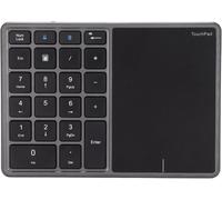 Clavier Numérique Bluetooth, Pavé Numérique Sans Fil 2,4 G, Clavier Numérique Usb 22 Touches Mini Clavier Numérique Rechargeable Pour Ordinateur Portable, Ordinateur De Bureau, Pc(Gris)