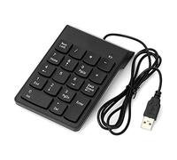 Clavier numérique filaire USB 18 touches de remplacement pour iMac Mac Pro MacBook Air ordinateur portable PC Plug-and-Play Design compact inclinable antidérapant Durable Portable Business Travel