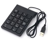 clavier numérique filaire USB 18 touches Mini Clavier numérique de remplacement pour iMac/Mac Pro/MacBook/MacBook Air/Pro Ordinateur portable PC