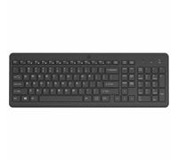 HP 220 - Clavier - sans fil - 2.4 GHz - Français - noir - emballage recyclable