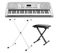 Clavier Numerique Piano Electrique 61 Touches 100 Sons & Rythmes Support Banc