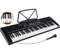 Clavier Numerique Piano Synthétiseur 61 Touches Ilumineux Microphone 255 Sons