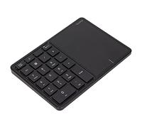 Clavier Numérique Portable 22 Touches Bluetooth 2.4G Double Mode Clavier Numérique sans Fil Mini Clavier avec Pavé Tactile, Clavier D'interface de Type C pour PC, Ordinateur Portable,(le noir)