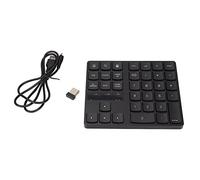 Clavier Numérique sans Fil, 35 Touches 2.4G Pavé Numérique Portable Clavier USB pour Ordinateur Portable Design Ergonomique Clavier de Jeu Silencieux à une Main pour PC Ordinateur Portable Ordinateur