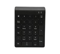 Clavier Numérique sans Fil à 27 Touches, le Pavé Numérique Bluetooth Prend en Charge les Touches de Raccourci, Clavier de Jeu avec Fonction de Veille Automatique pour Ordinateurs Portables, Tablettes