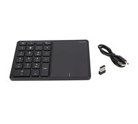 Clavier Numérique sans Fil avec Pavé Tactile, Pavé Numérique USB à 22 Touches, Connexion en Mode Double, Distance D'utilisation de 10 M, Identification Automatique pour pour iOS, pour(Gris)