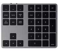 Clavier Numérique Sans Fil Bluetooth de 34 Touches, US Disposition, Batterie Rechargeable et en Aluminium, pour MacBook Pro/Air, Mac Mini, iMac, iPad, iPhone et Plus - Gris Sideral, US Anglais