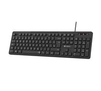 Clavier numérique Subblim SUBKBC-0SSK50 Noir Espagnol Qwerty QWERTY