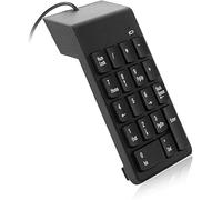 Clavier numérique USB câblé 18 Touches Mini Clavier numérique Numéro Slim pavé Mini numéro de numéro pour Ordinateur Portable PC
