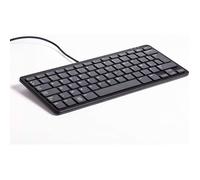 Raspberry Pi – Clavier RPI-KEYB (FR) AZERTY USB avec hub – Noir/Gris