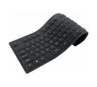 Clavier Ordinateur Manhattan Flexible IN Silicone USB/PS2 Idata KB-R109L - USB