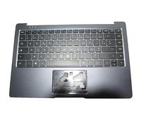 Clavier PalmRest pour Ordinateur Portable pour Unowhy Y13 Y13G2S3M34128E Top Case Bleu Clavier FR France Noir