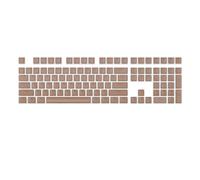 Clavier PBT Pudding Keycaps,injection bicolore,profil,translucide,clavier mécanique Gamer Keycaps pour aucun MX,104/129 prédire - Type PUD-13 104 Keys