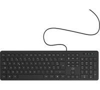 Clavier PC Business Filaire avec 2 hub USB intégré Noir