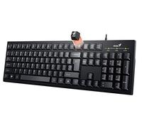 Clavier PC / Mac Genius Smart KB-100, 100 touches, Tactile, USB, Multimédia et Jeu, Azerty, Ambidextre, Alimenté par USB