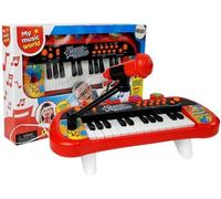 Clavier Piano 24 touches USB Microphone Rouge