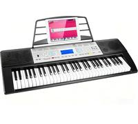 Clavier Piano 61PCS Touches, Piano Numérique, avec Pupitre, Fonction d'Enregistrement et de Programmation, Pianos Numériques pour Enfants, Adultes, Débutants, Claviers électroniques 85 x 32 x 10.5 cm