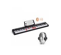 Clavier Piano Numérique 88 touches semi-lestées, 1000 sons, pédale sustain, débutants