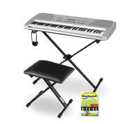 Clavier Piano Numerique Electrique 61 Touches 100 Sons Pack Banquette Casque