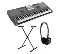 Clavier Piano Numérique Synthétiseur 61 Touches 508 Sons USB Support Casque Set