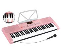 Clavier - McGrey - LK-6120-MIC à touches lumineuses avec microphone pink
