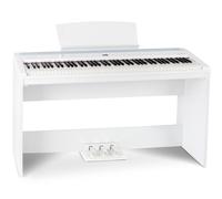 Clavier Piano Numérique Synthétiseur USB MIDI Stagepiano Support Meuble Blanc