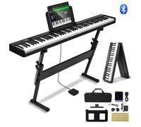 Clavier Piano Pliable 88 Touches-VEVOR-Piano Électronique Numérique Portable avec Pédale de Sustain-pour Débutants,