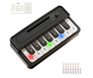 Clavier piano pour | Instrument musical éducatif portable | Piano de voyage pour filles avec livre de chansons | pour jouer à la maison et en voyage, intérieur et extérieur, éducation pour