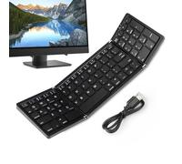 Clavier Pliable, Clavier Portable Pliable - Clavier sans Fil Pliable en Trois Langues | Clavier sans Fil multisystème et multilingue pour Ordinateur Portable et Smartphone