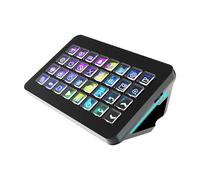 Clavier portable 32 macros personnalisable avec console visuelle pour Streamdeck Live Streaming Control Video Editing Keyboards