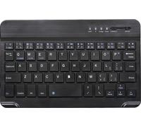 Clavier portable Bluetooth, 7 pouces | BT3.0 | Universel pour trois systèmes | Design fin et léger, adapté aux tablettes, smartphones, iPads et autres appareils, noir