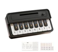 Clavier pour | Instruments Sensoriels Éducatifs Portables - Jouet Piano De Voyage pour Filles avec Livre De Chansons,pour Maison Voyage Jeu Intérieur Extérieur Cadeau Anniversaire Garçons Filles