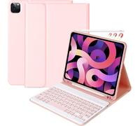 Clavier pour iPad Air 5 2022 Air 4 2020 Coque pour iPad Pro 11 2022 10.9 avec Housse de Clavier Français Sans Fil pour iPad Pro 11 2022 2021 2020 2018 Clavier Détachable Bluetooth et Étui avec Rainure