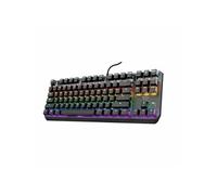 Trust Clavier mécanique GXT 834 Callaz TKL Gaming RGB Interrupteurs rouges