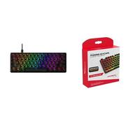 Clavier pour jeu - HYPERX - Alloy Origins 60 - QWERTY Anglais EEUU - USB-C - Rouge
