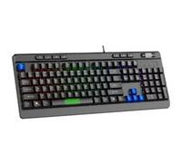 Clavier pour jeu Sparco SPMEMKEYBESP Noir Espagnol Qwerty