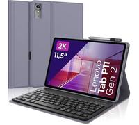 Clavier pour Lenovo Tab p11 2nd gen 11.5 Pouces,Coque Clavier AZERTY Français Détachable Bluetooth pour Lenovo Tab P11 2nd Gen