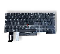 Clavier pour Lenovo ThinkPad T490S T495S P1 Extreme X1 Gen1 Gen2 sans rétroéclairage allemand