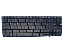 Clavier pour ordinateur portable Acer Aspire 5532 NSK-GFA0S 9J.N2M82.A0S Espagne SP Noir