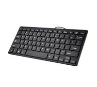 Clavier pour ordinateur portable, clavier pour tablette, petit clavier à faible bruit | Dispositif de dactylographie léger, clavier ultra fin, dactylographieur portable USB pour hommes et femmes, T