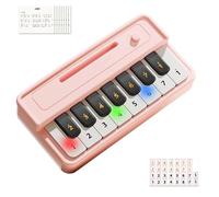 Clavier pour - Piano Électronique Portable Éducatif pour L'apprentissage Précoce, Jouets Sensoriels Musicaux | Instrument pour Filles Maison Voyage Intérieur Extérieur Maternelle Anniv