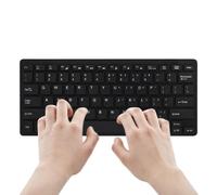 Clavier pour tablette, clavier filaire - Clavier USB à faible bruit - Clavier USB, dispositif de dactylographie léger, dactylographieur portable ultra fin pour homme et femme, tablette portable