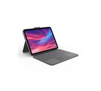 Logitech 920-011440 clavier pour tablette QWERTY Danois, Finlandais, Norvégien, Suédois Smart Connector Gris