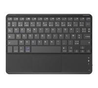 Clavier pour Tablette Tactile - Clavier sans fil Bluetooth ultra-mince pour iOS Windows Android Smartphone PC avec USB - AZERTY