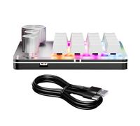 Clavier programmable 16 USB avec 3 boutons - Design mécanique - Idéal pour les jeux et le bureau - Macro personnalisable